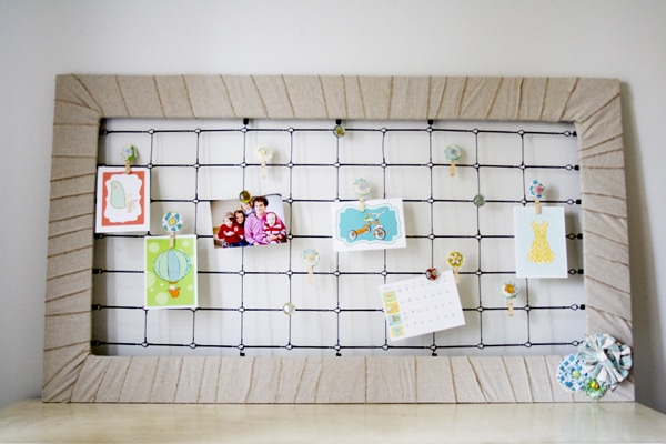 easy peasy crib spring memo board