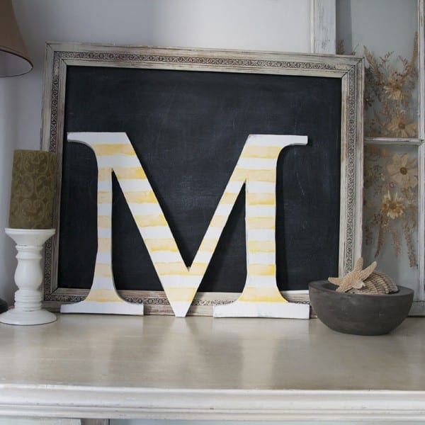DIY : handmade letters
