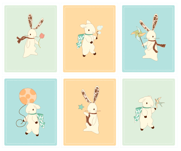 freebie of the month club: malone’s nursery art