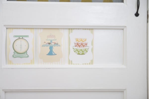 freebie of the month : kitchen printables