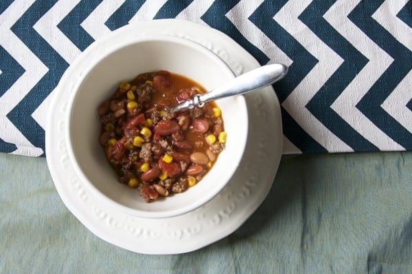 taco soup + mexican cornbread