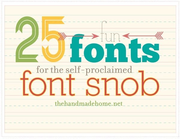 25 fun fonts for font snobs