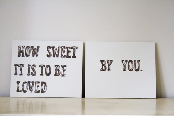 rentals : DIY personality for your walls