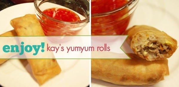 egg rolls