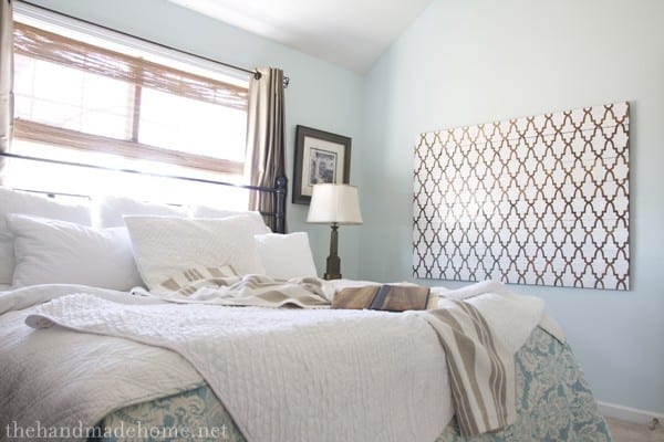 stenciled art : rustic modern