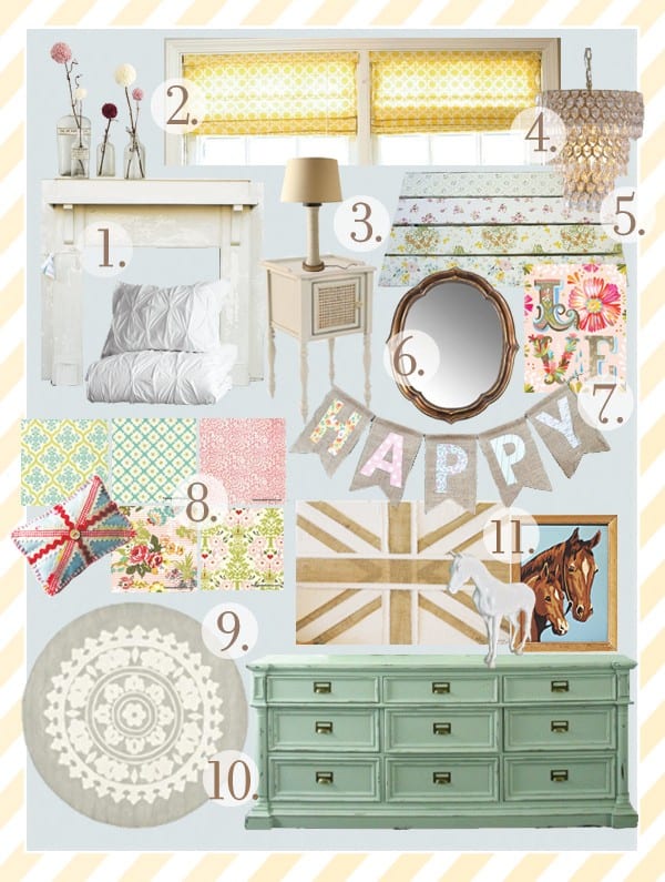 vintage equestrian : maggie’s room
