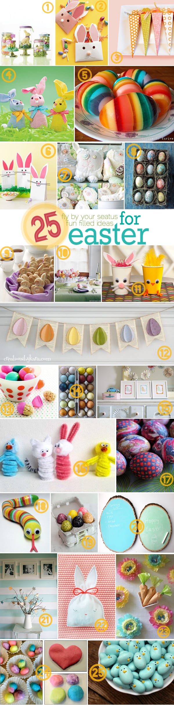 25 last minute ideas for easter.