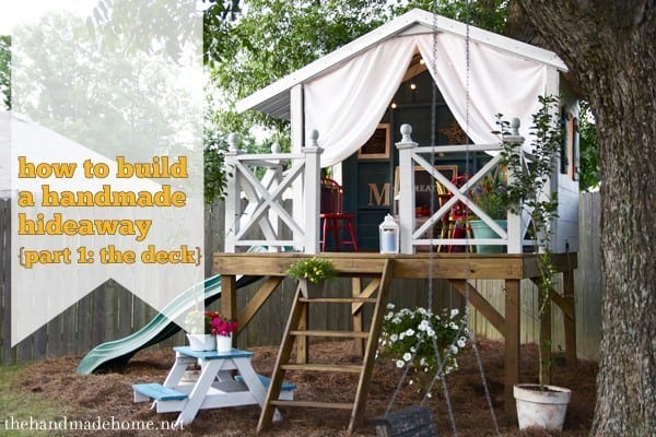 building a handmade hideaway : the diy deck