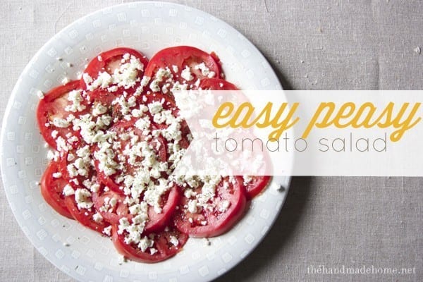 summer tomato salad