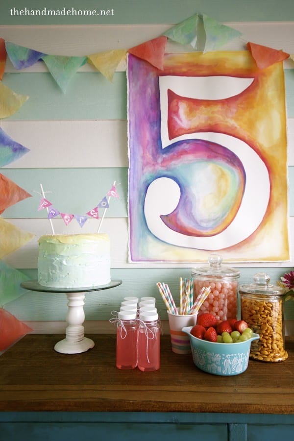 watercolor birthday ideas (tips and tricks)