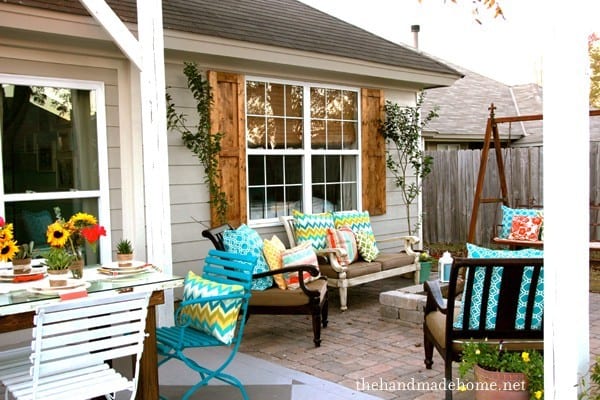 how to install patio pavers and a fire pit