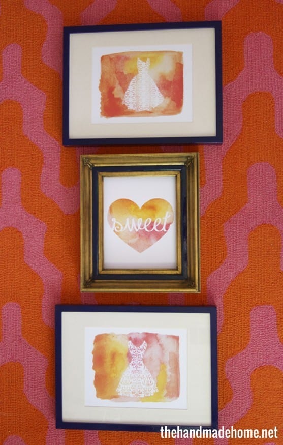 watercolor art + a sneak peek