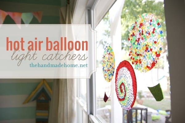 hot air balloon light catchers