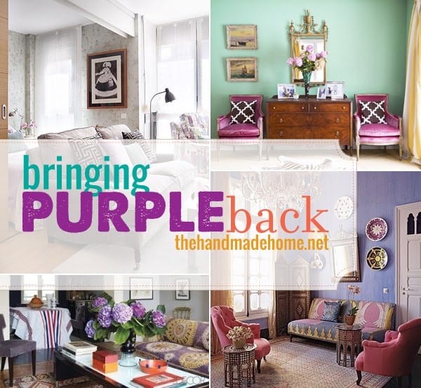 bringing purple back