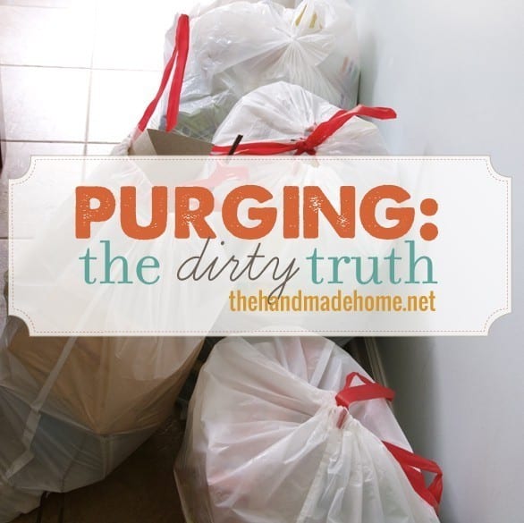 purging: the dirty truth