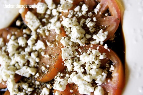 simple summer tomato salad