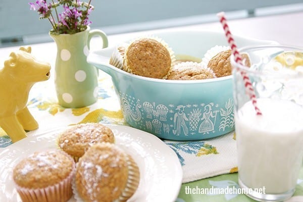 easy homemade carrot muffins