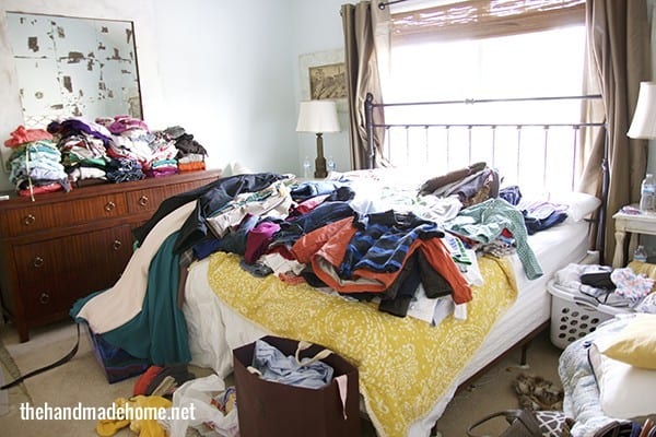ransacked