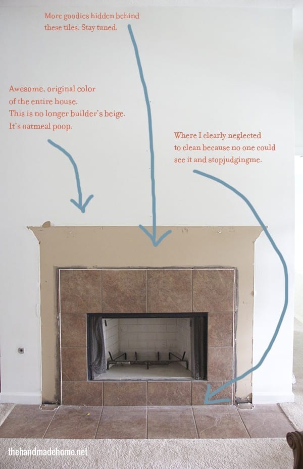 mantel makeover