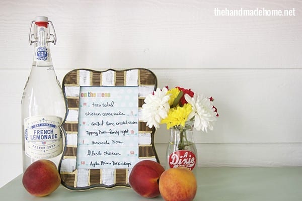 free meal planner printable {a cabot giveaway!}