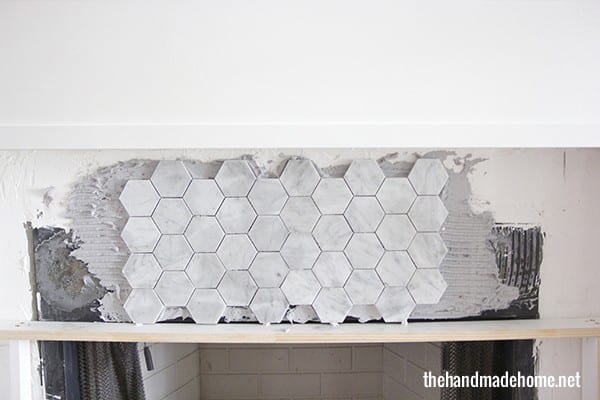 how_to_place_tile_on_a_mantel