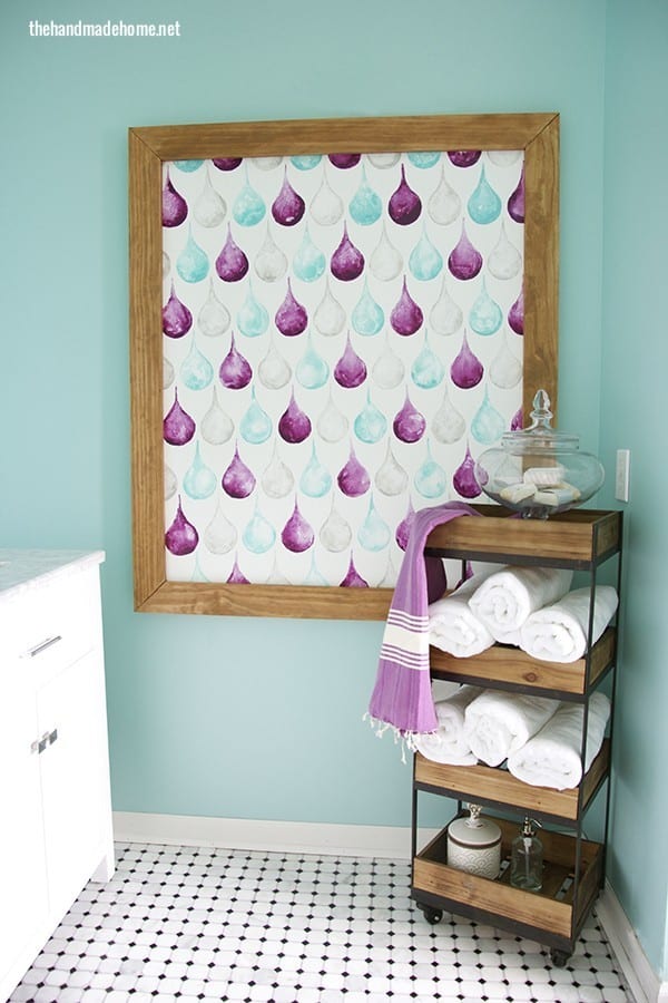 easy bathroom art