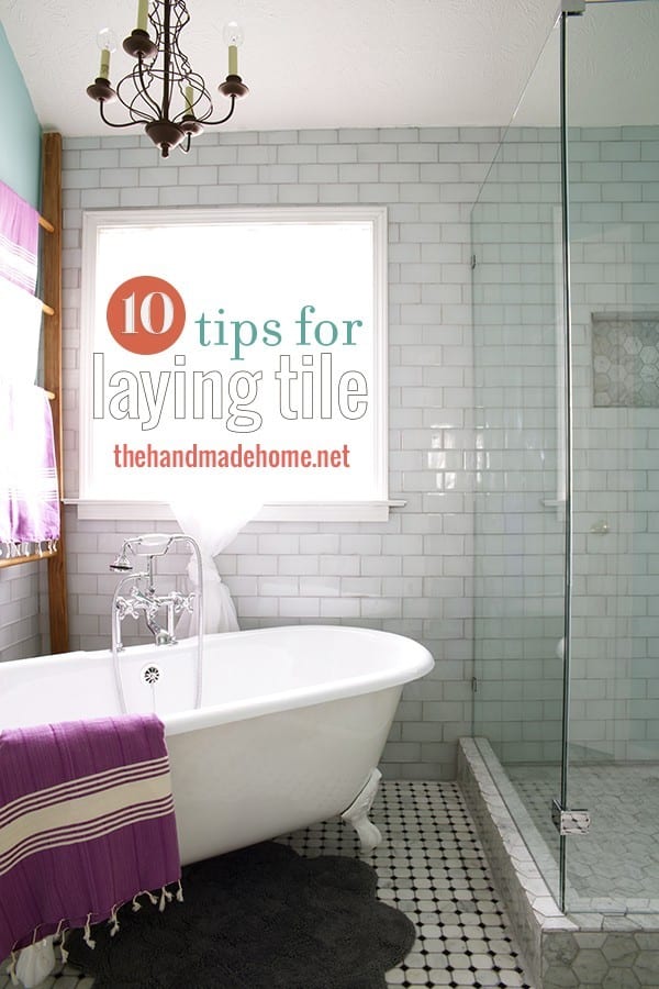 tips for laying tile