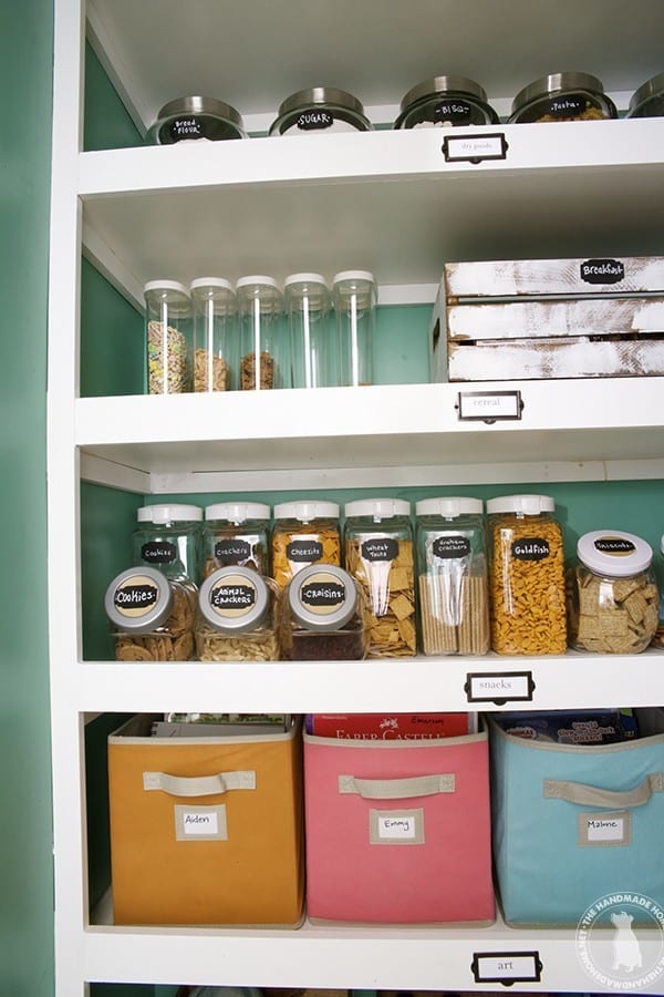 how to build pantry shelves