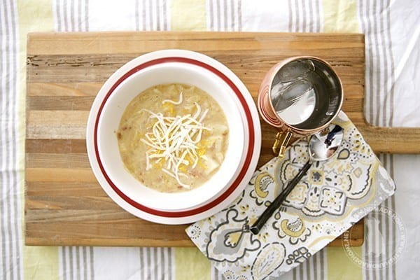 cheesy ranch & bacon potato soup