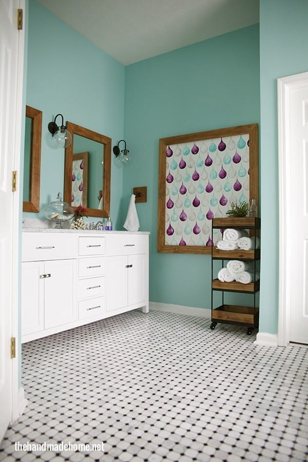 purging the bathroom