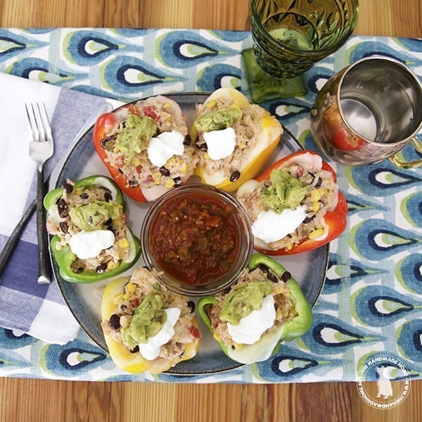 chipotle stuffed bell peppers