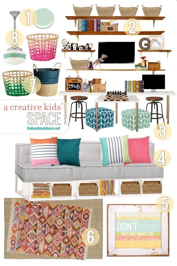 a creative kids space