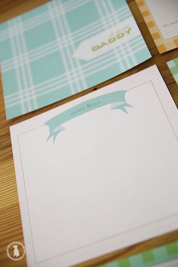 Easy fathers day gifts - card