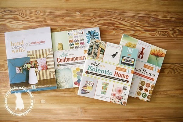 the handmade home book series {giveaway}