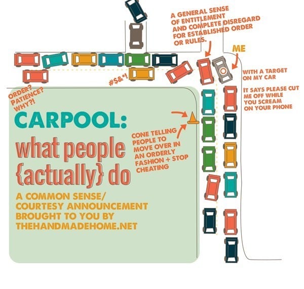 carpool rage mom