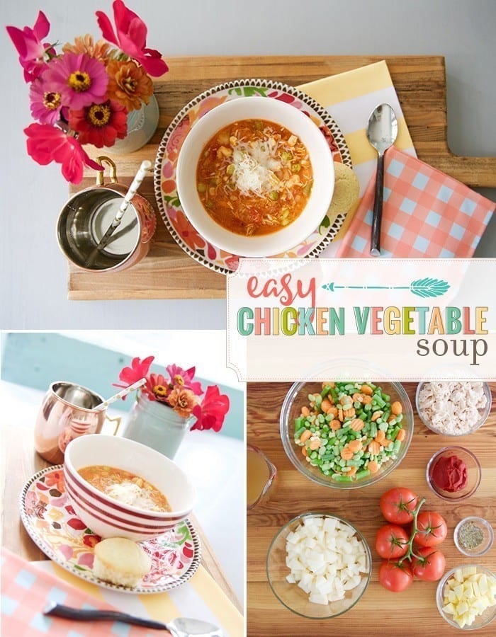 easy chicken vegetable soup