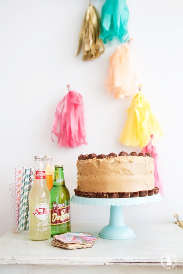 chocolate peanut butter cake