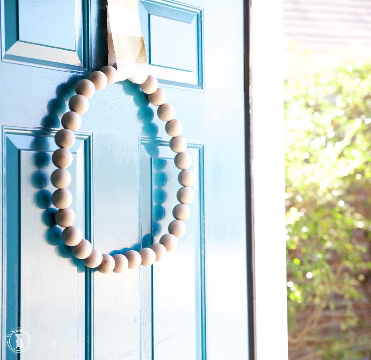handmade_wreath_wooden_spring
