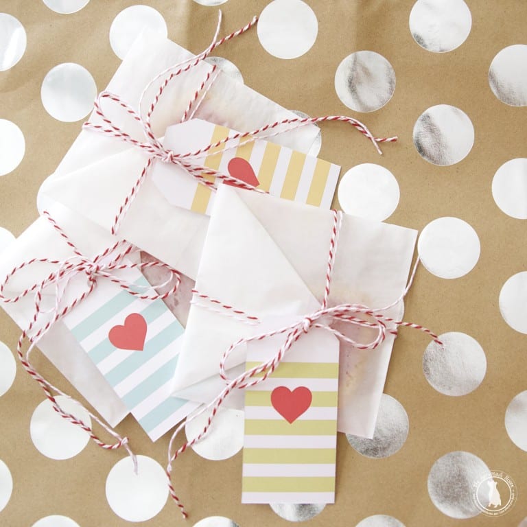 stained glass valentines cookies + freebie heart tags