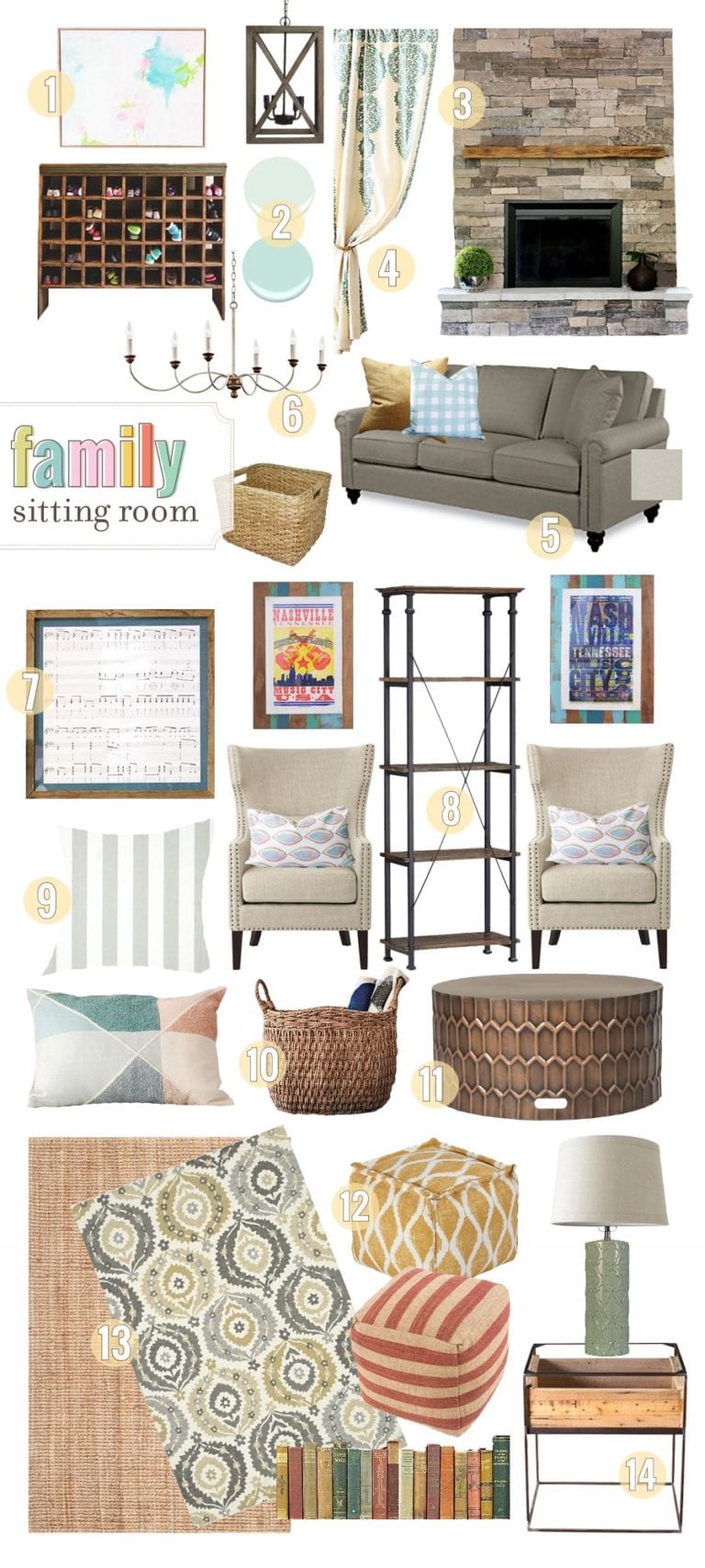 solutions for a family room