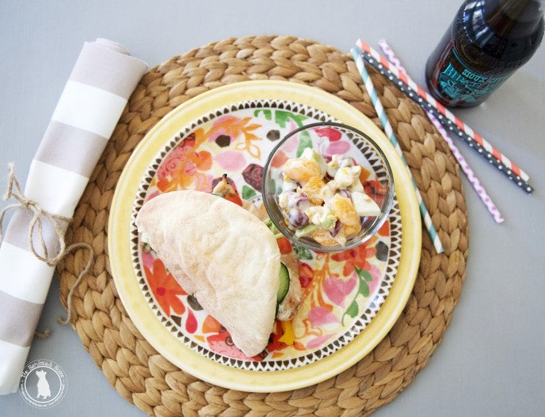 chicken mediterranean pita