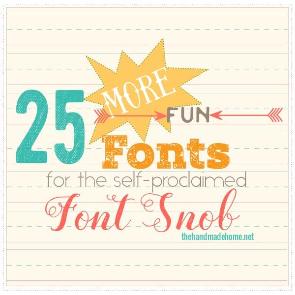 the font snob club {may 2016}
