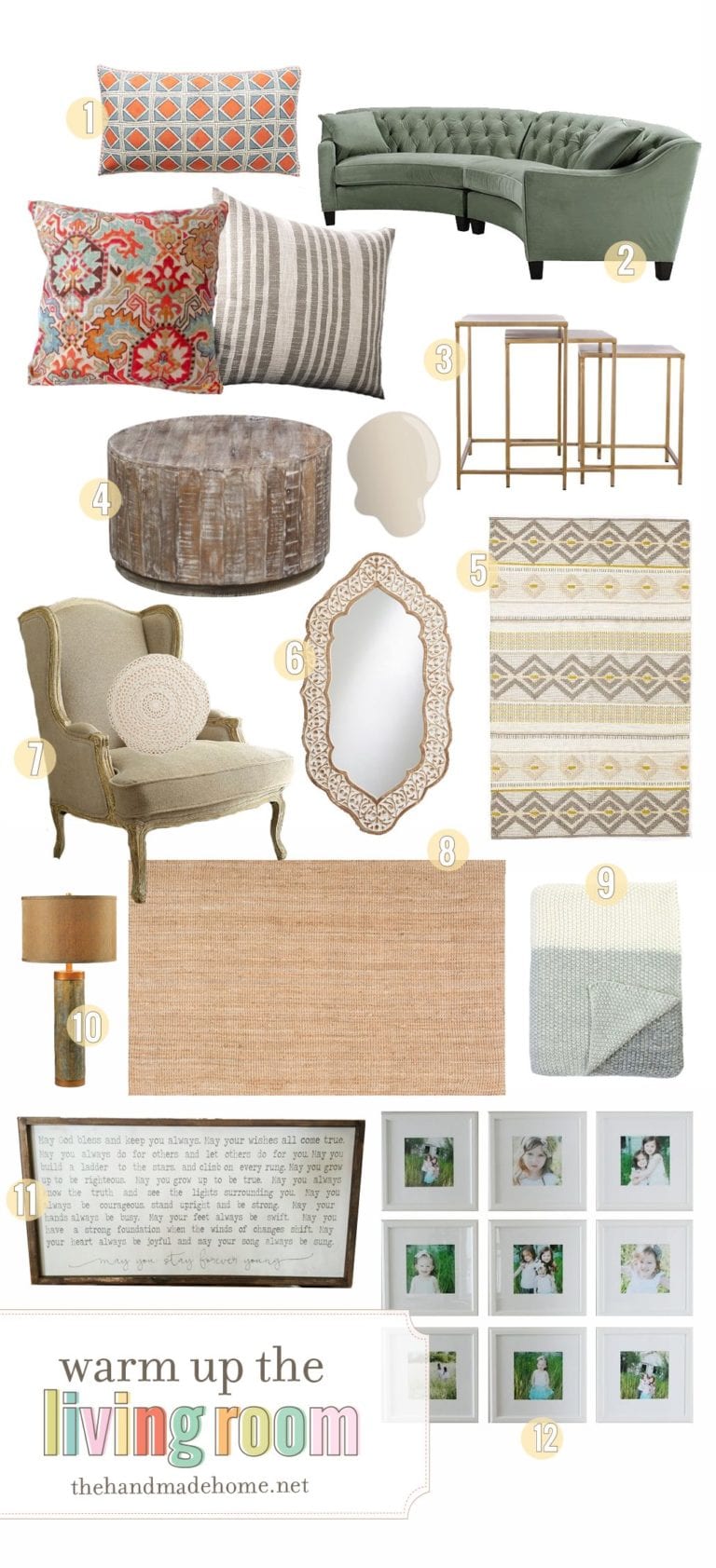 warm up the living room