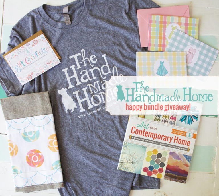 the handmade home happy bundle giveaway