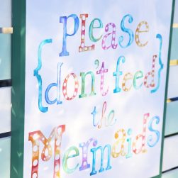 please don't feed the mermaids