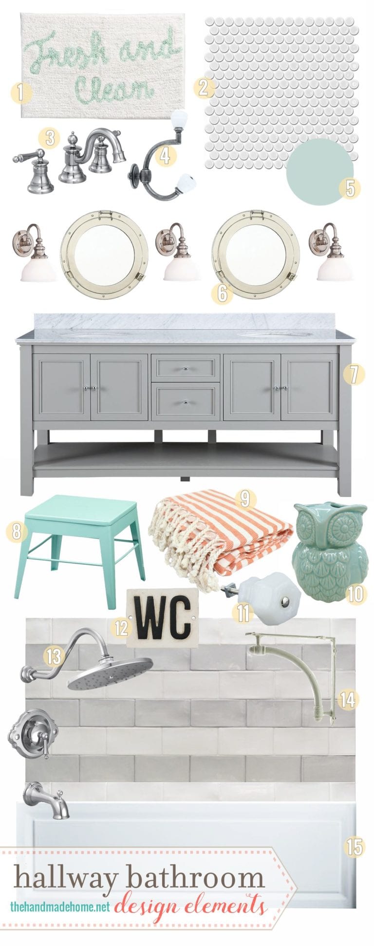 bathroom design elements