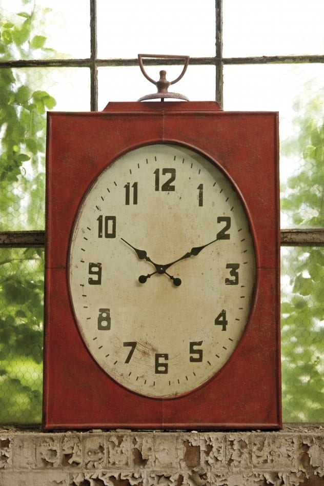 large_red_clock