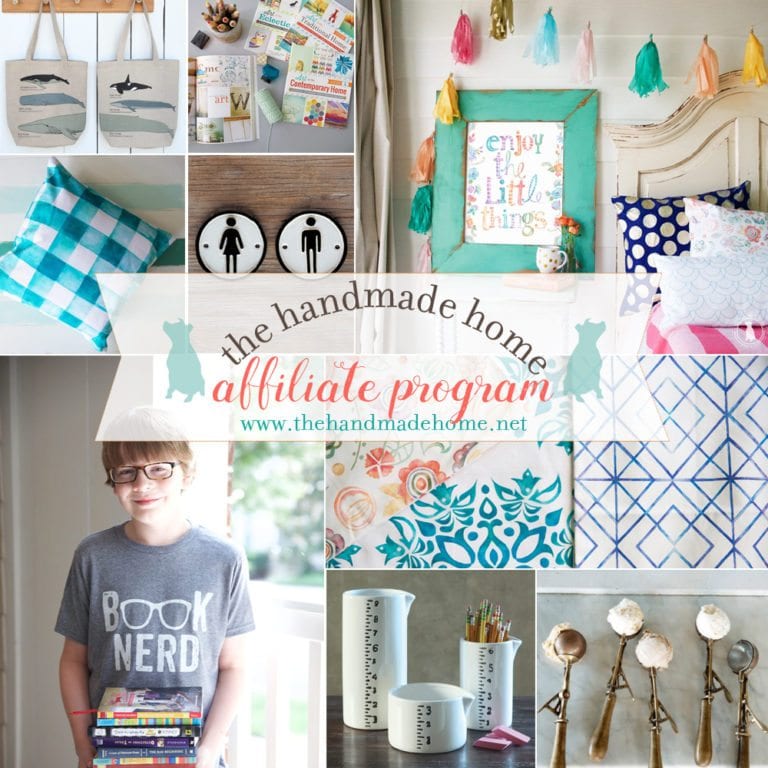 the handmade home affiliate program