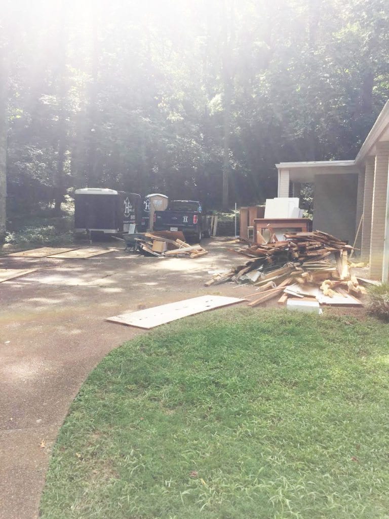 the kitchen redo of all redos – demo day