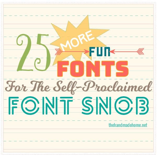 the font snob club {september 2016}